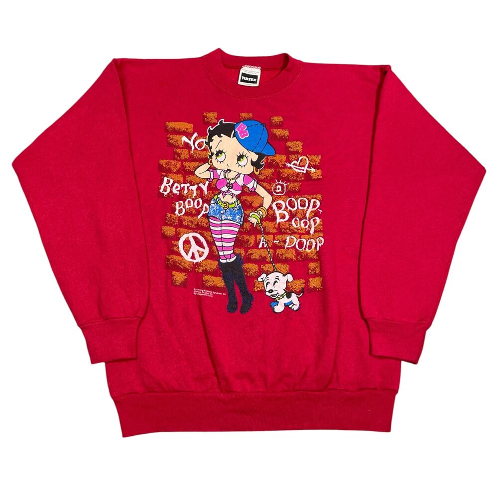 Vintage 90s Betty Boop Crewneck Sweatshirt